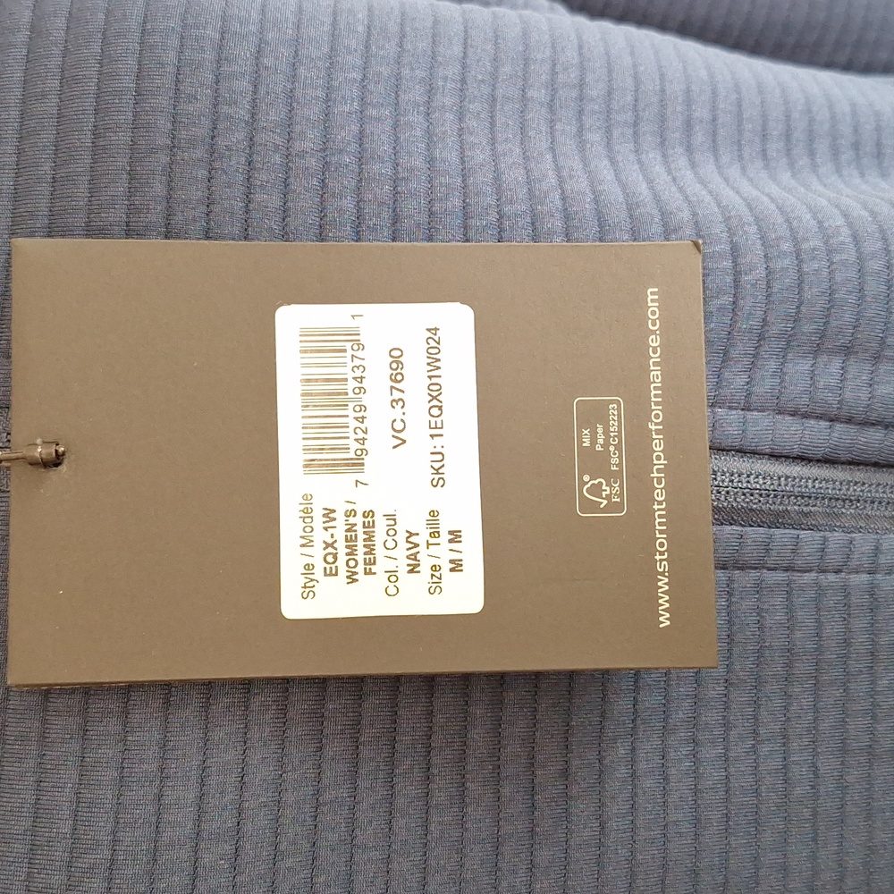 Storm Tech Andorra Sz M Zip up Fleece NWT - Picture 3 of 9